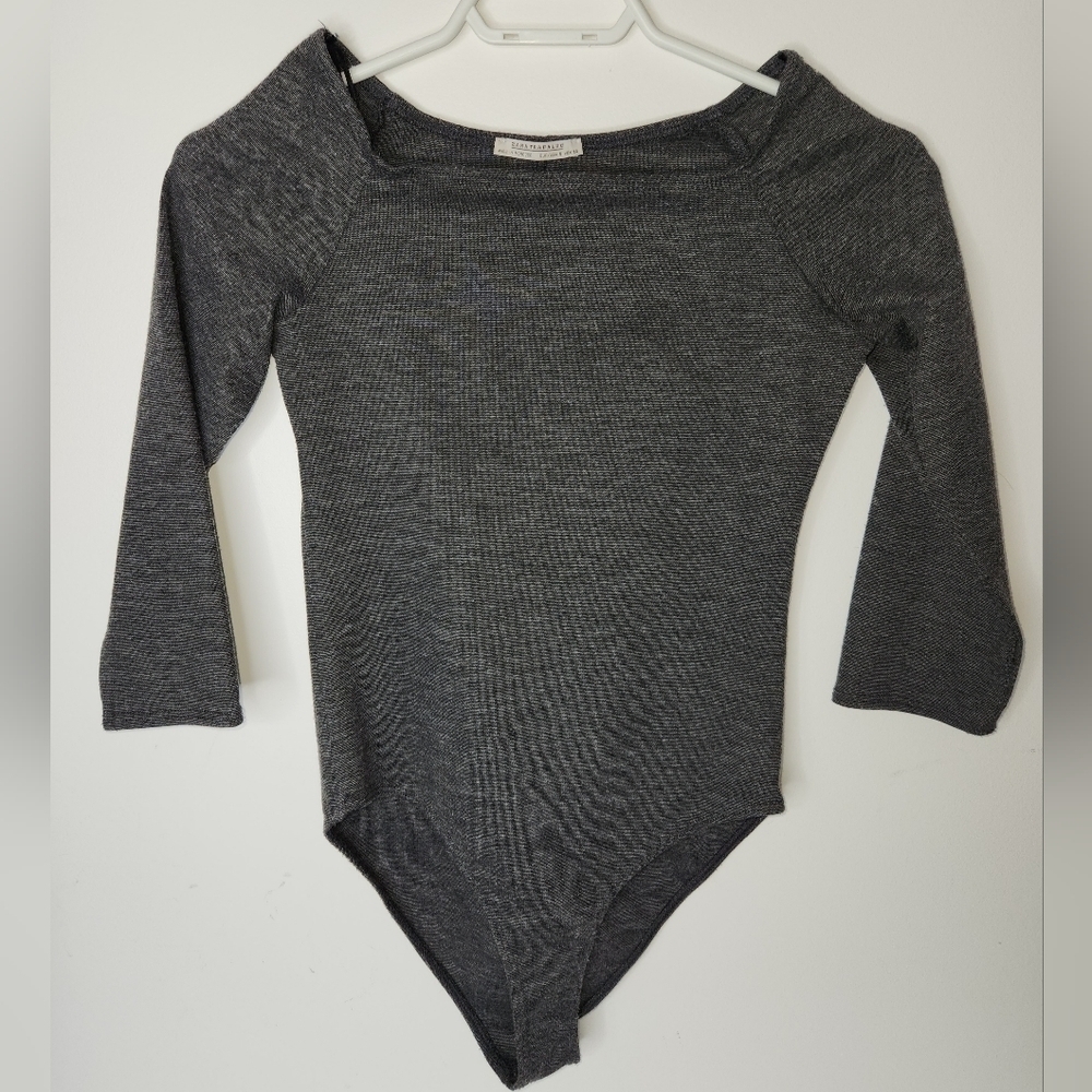 Zara body suit, size S, Gray